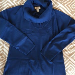 Ann Taylor LOFT cowl-neck light-weight sweater